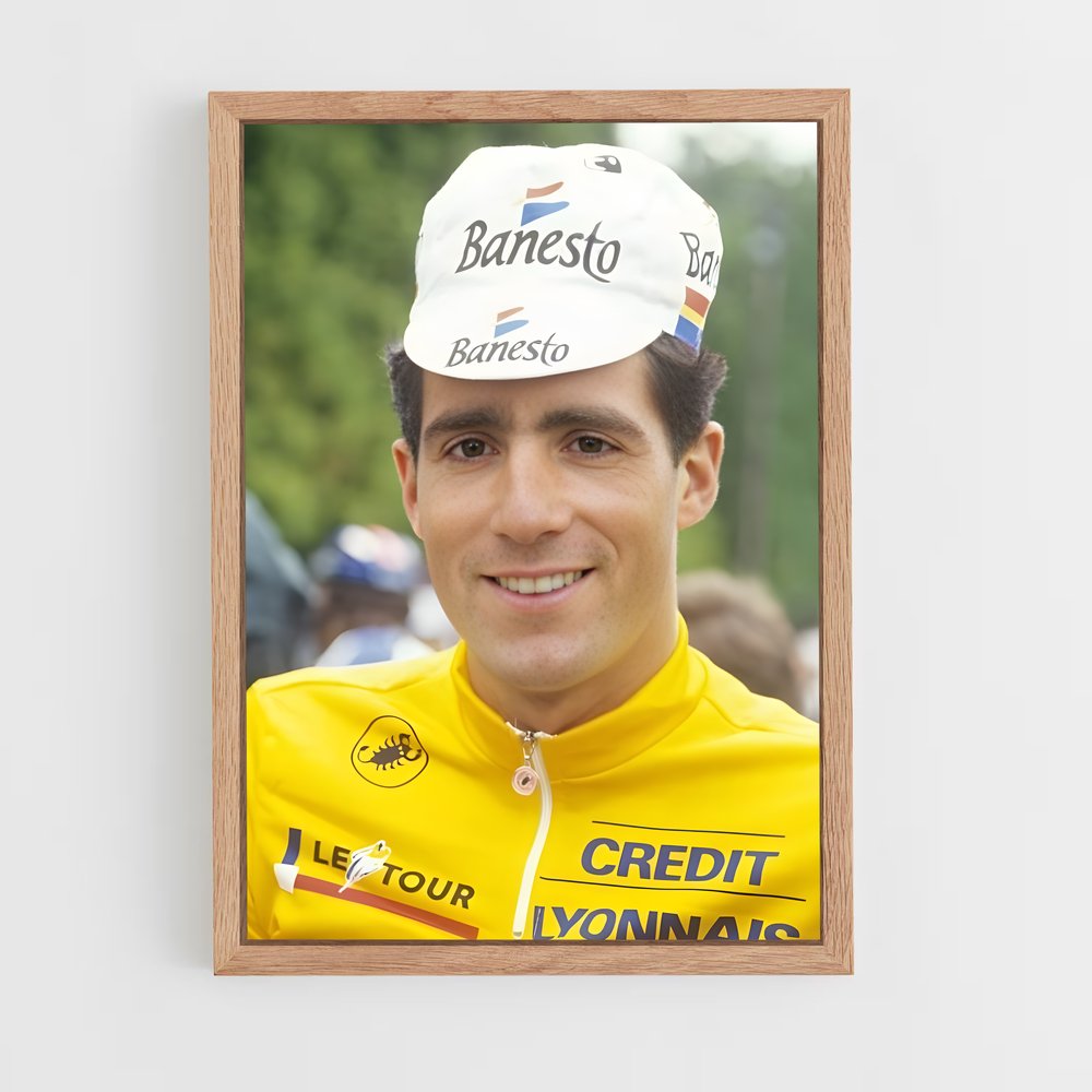 Poster Miguel indurain – affiche Cyclisme (vue 4)